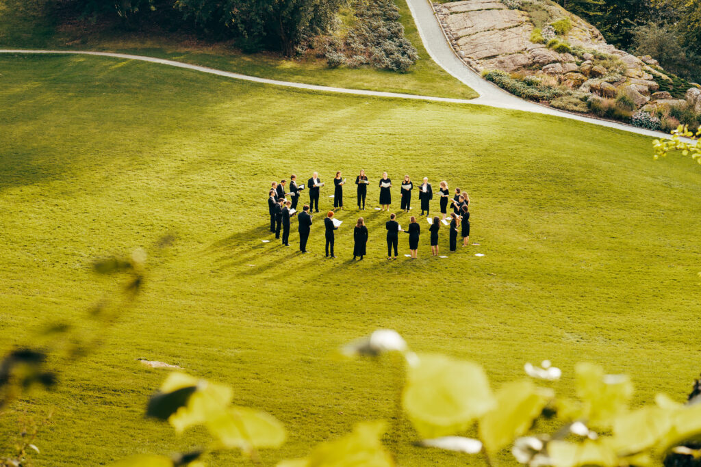 Ole Bull Chamber Choir<br>
Photo: Magnus Skrede 